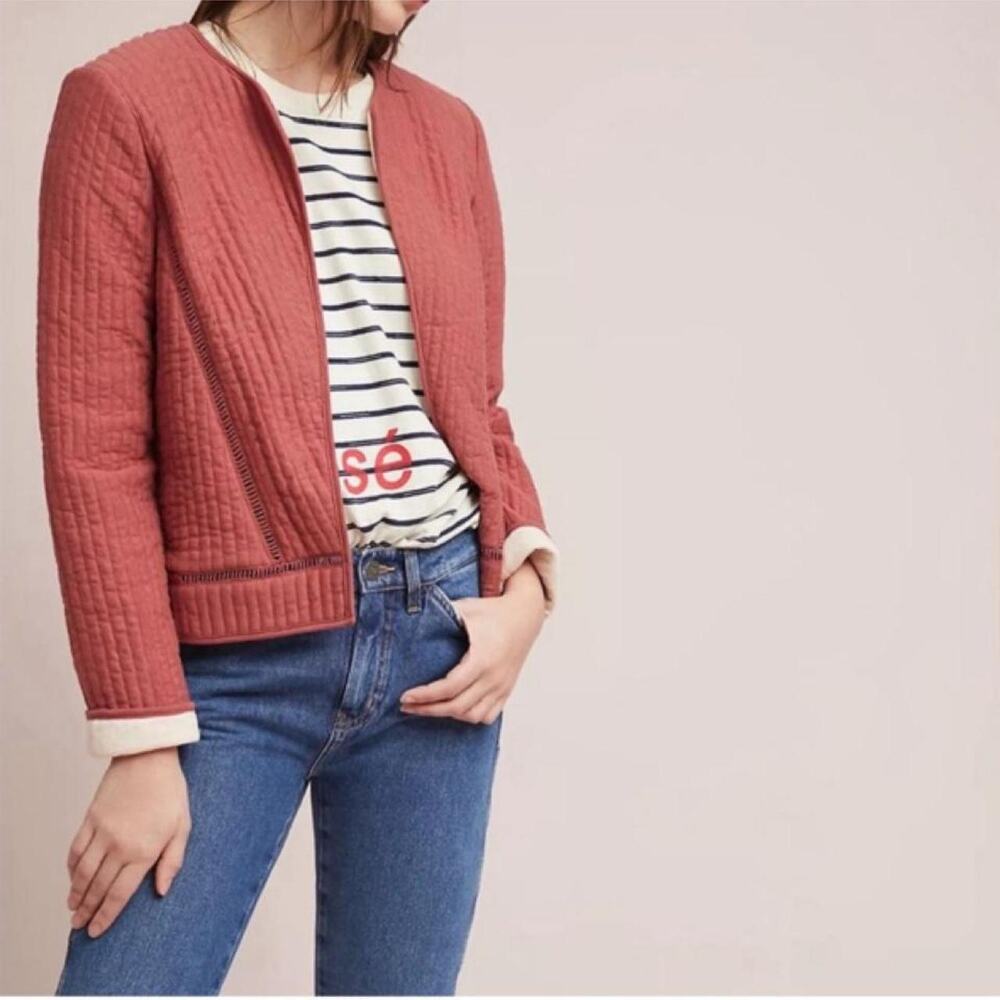 Anthropologie akemi kin XS quilted top jacket